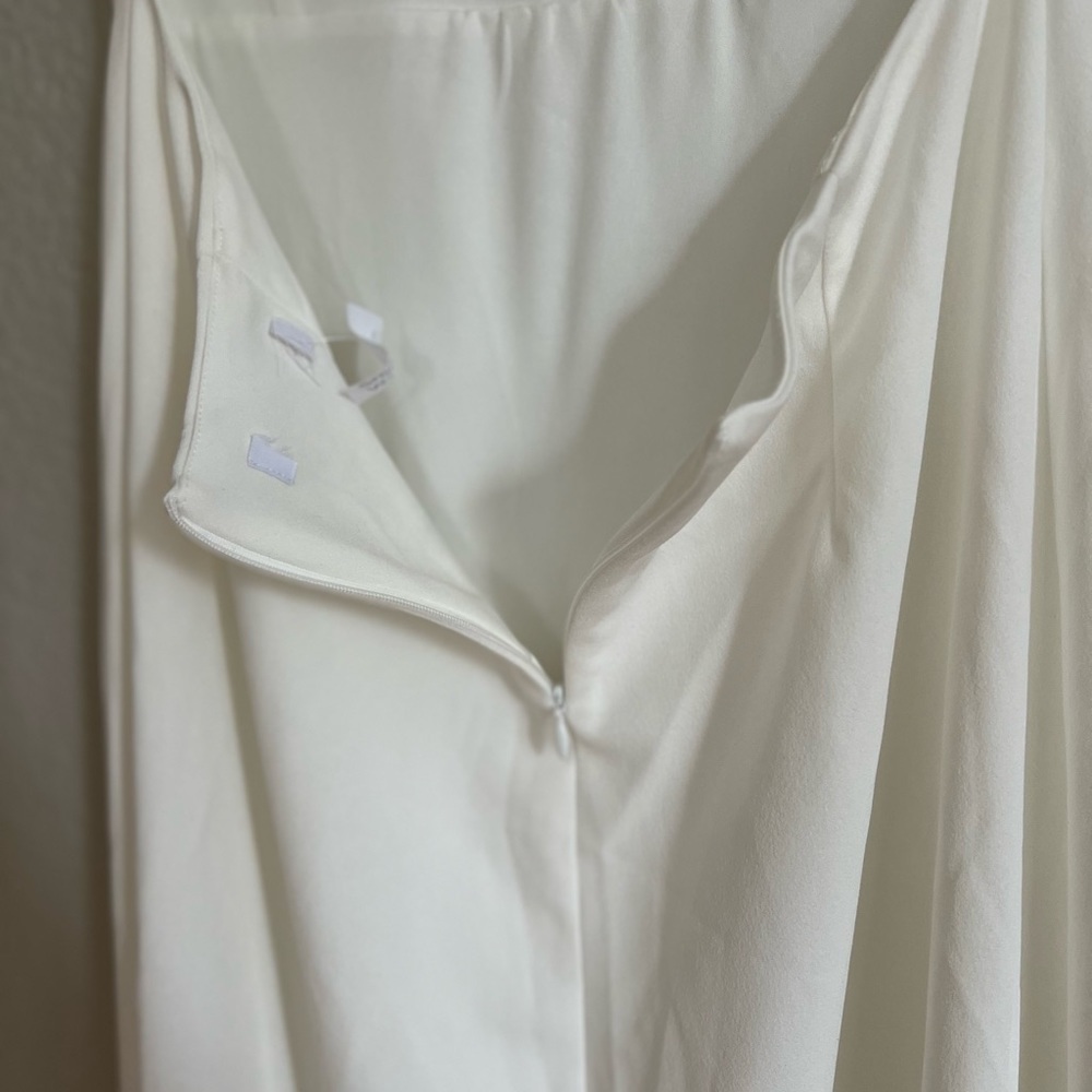 Radiant Forever White Lace Boat Neck Maxi Dress - Picture 7 of 8